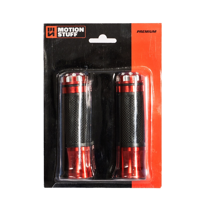 Metallic grips MOTION STUFF PREMIUM red