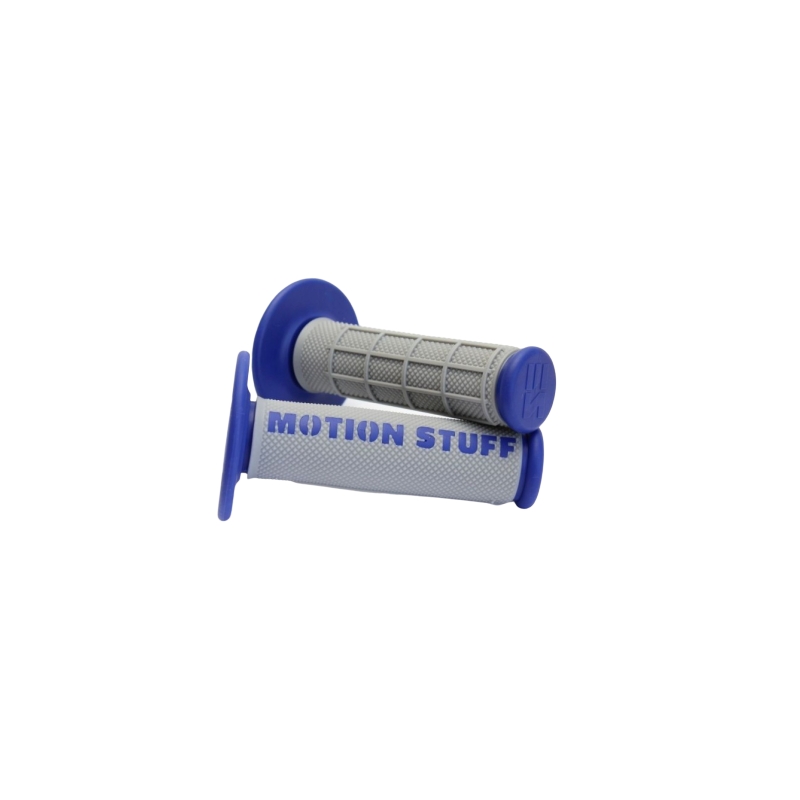 Motocross supersoft grip MOTION STUFF Grey/Blue