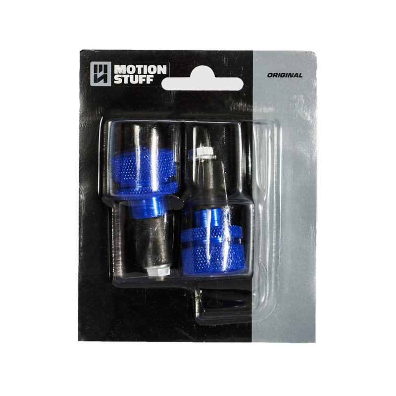 Handlebar ends MOTION STUFF ORIGINAL blue (d18-20mm)