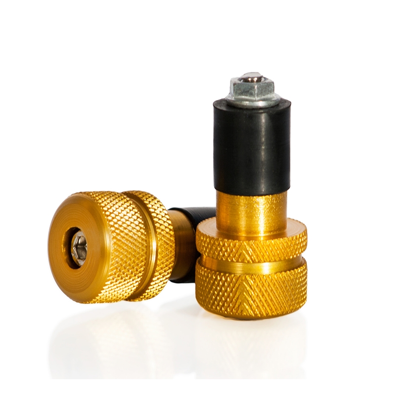 Handlebar ends MOTION STUFF ORIGINAL gold (d18-20mm)