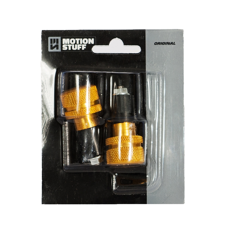 Handlebar ends MOTION STUFF ORIGINAL gold (d18-20mm)