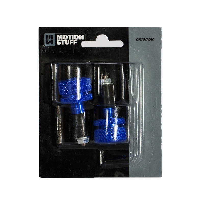 Handlebar ends MOTION STUFF ORIGINAL blue (d13-17mm)