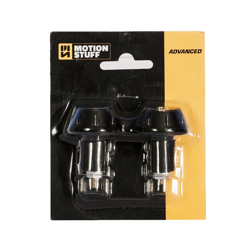 Handlebar ends MOTION STUFF ADVANCED black (d18-20mm)