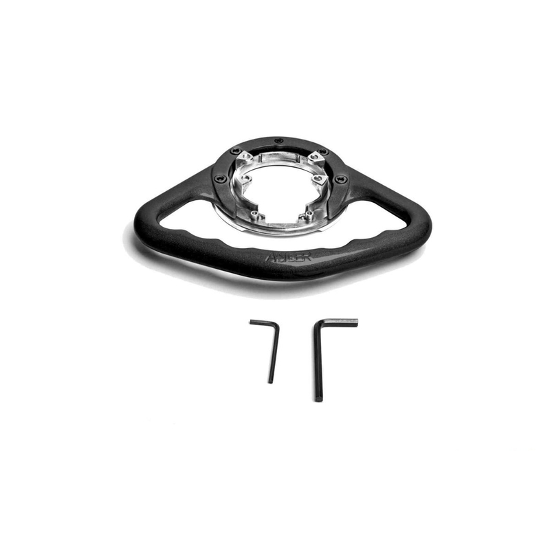 Passenger hangers PUIG black for BMW S 1000 RR 2009-2022, BMW S 1000 R 2013-2019