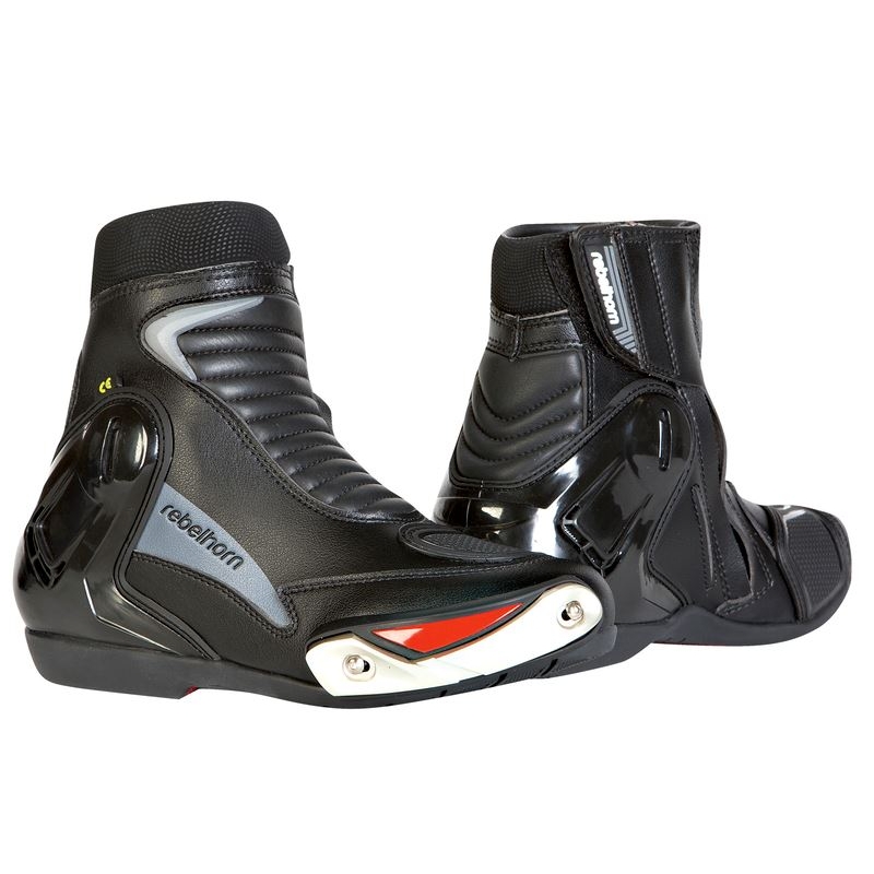 Buty motocyklowe Rebelhorn Fuel II CE czarne wyprzedaż