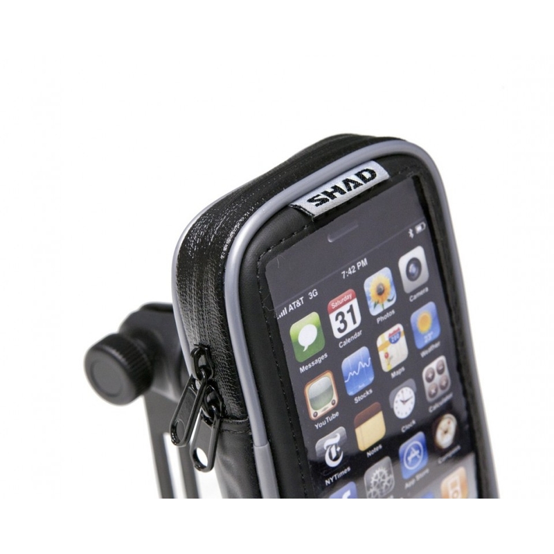 Smartphone holder SHAD 120x70 mm on handlebar 3,8"