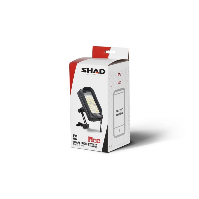 Smartphone holder SHAD 160x80 mm on handlebar 6,0"
