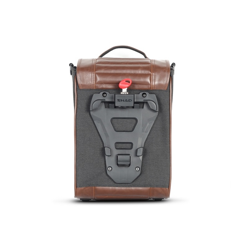 Side bag SHAD CAFE RACER SR38 10l Brown