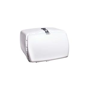 Top box PUIG MAXI BOX 1126B white 90l, with handle