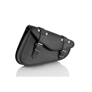Leather saddlebag CUSTOMACCES DETROIT AP0002N black right