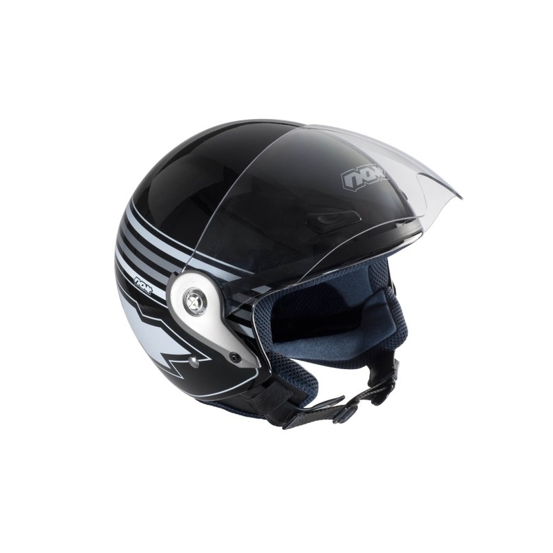 Kask na motocyklu otworzył Nox N606 - vel XL.