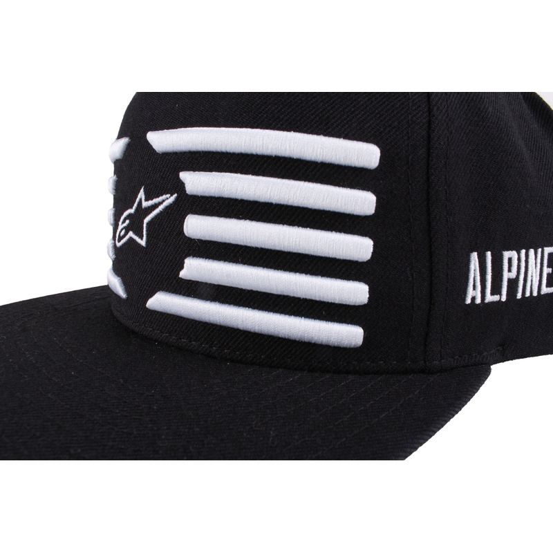 Czapka z daszkiem Alpinestars Pressure Snapback czarna