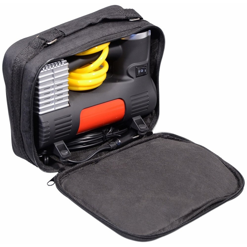 Sprężarka 12V POWER BULL cyfrowa z lampą