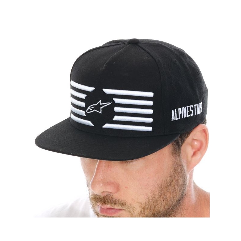 Czapka z daszkiem Alpinestars Pressure Snapback czarna