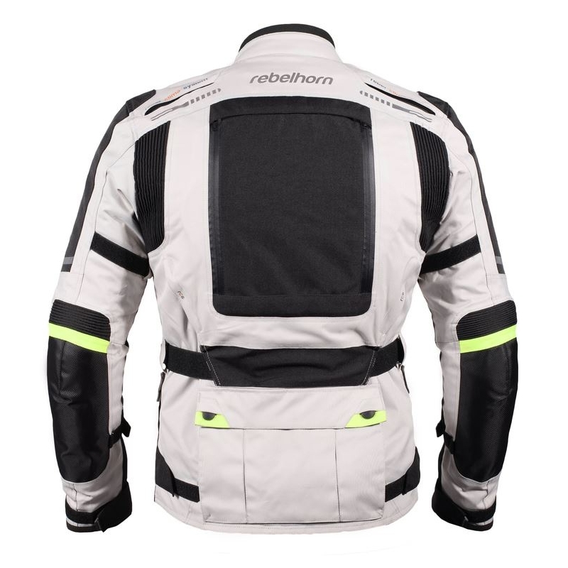 Kurtka Rebelhorn Hiker Pro szaro-czarno-fluo żółta