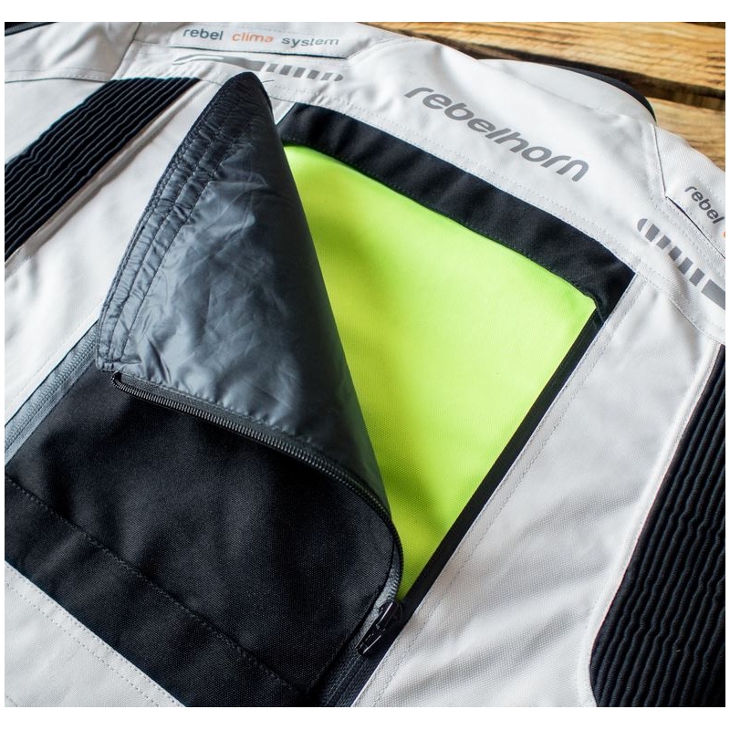 Damska kurtka Rebelhorn Hiker Pro szaro-czarno-fluo żółta wyprzedaż