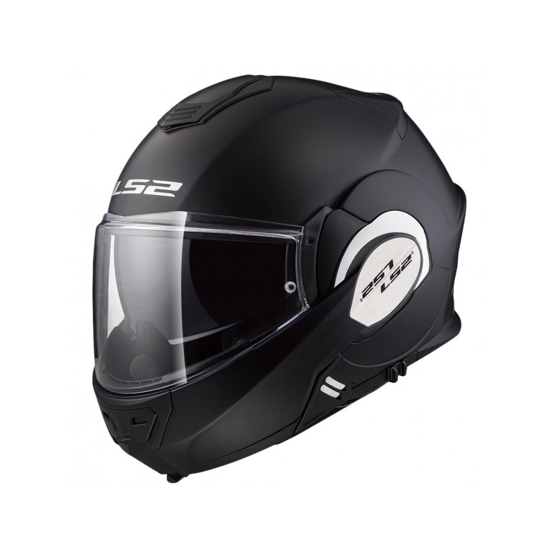 Kask z podnoszoną szczęką LS2 FF399 Valiant czarny matowy wyprzedaż