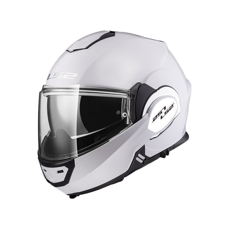 Kask z podnoszoną szczęką LS2 FF399 Valiant biały wyprzedaż