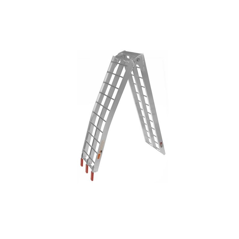 Składana rampa najazdowa szeroka MX Q-TECH aluminiowa