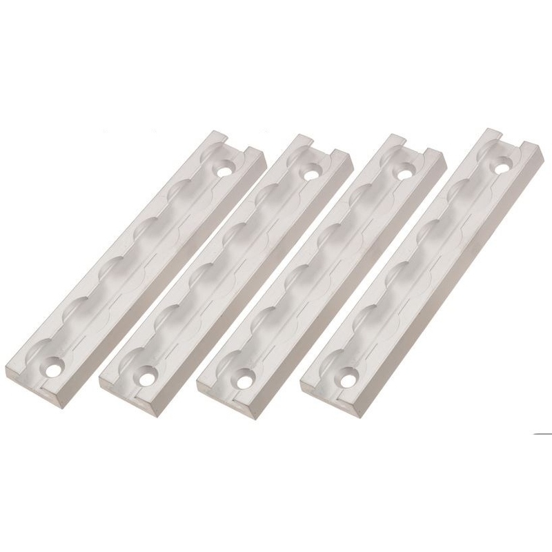 Listwa wąska do uchwycenia Q-TECH aluminiowa (zestaw 4 sztuk)