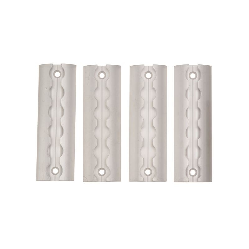 Listwa zaokrąglona do uchwycenia QTECH aluminiowa (zestaw 4 sztuk)