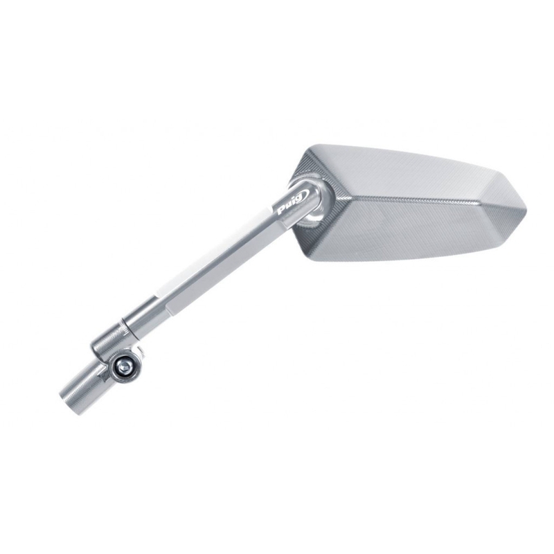Rear view mirror PUIG F1.1. anodized aluminium left