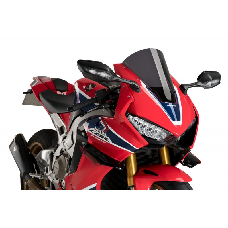 Windscreen PUIG R-RACER dark smoke