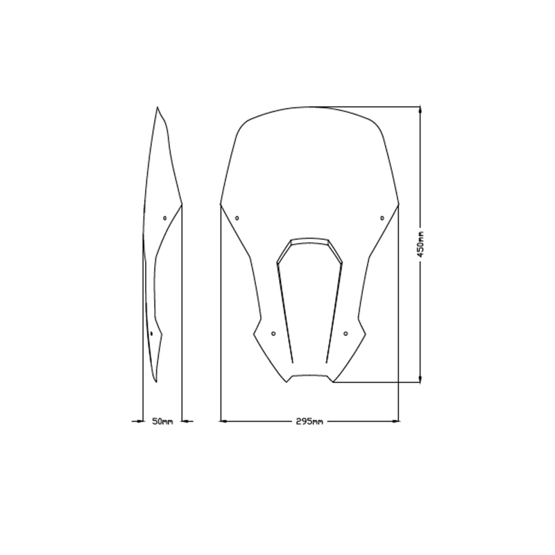 Windscreen PUIG TOURING transparent wyprzedaż