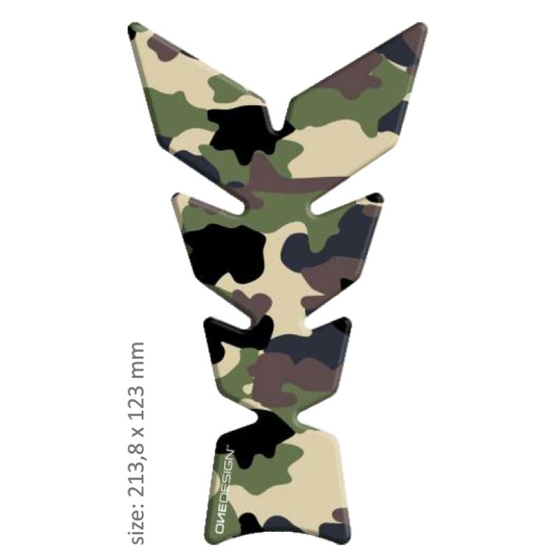 Naklejka na zbiornik Print - Anniversary Camouflage Sand wyprzedaż