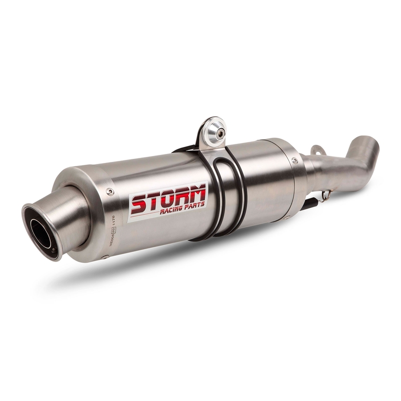 Full exhaust system 1x1 STORM GP Stainless Steel
