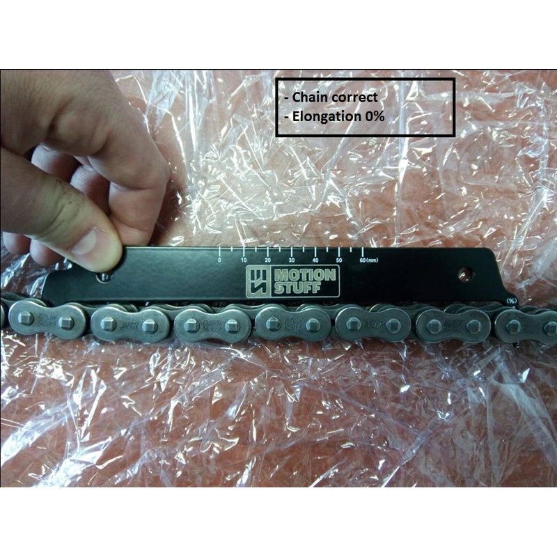 Motorcycle chain checker tool MOTION STUFF