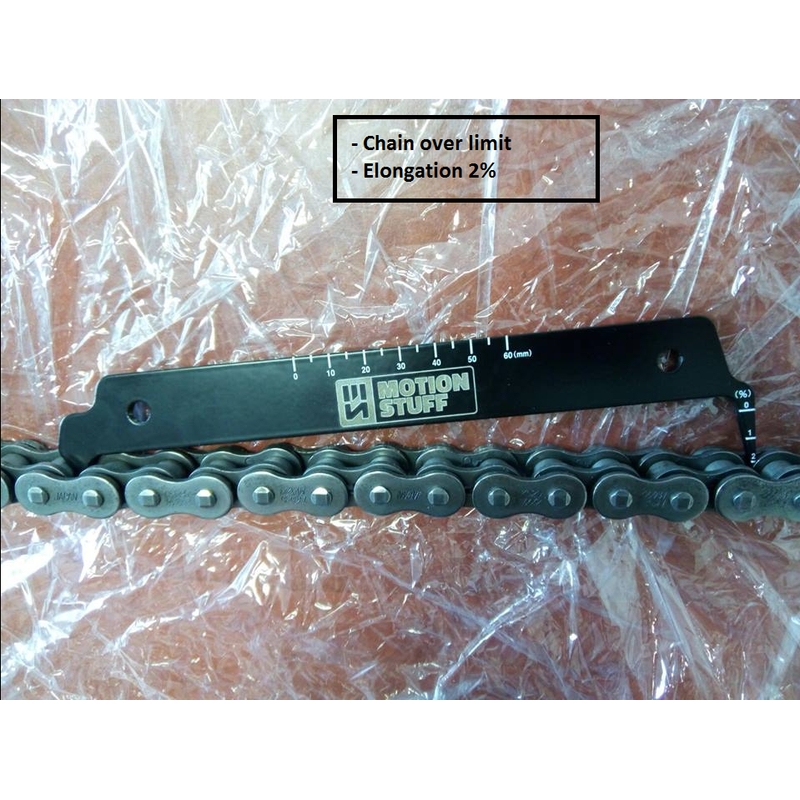 Motorcycle chain checker tool MOTION STUFF
