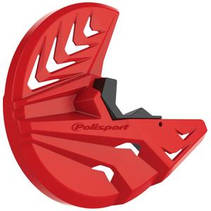 Disc & bottom fork protector POLISPORT PERFORMANCE red/black