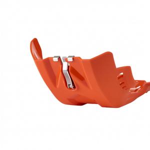 Skid plate POLISPORT PERFORMANCE 8469100005 with link protector orange