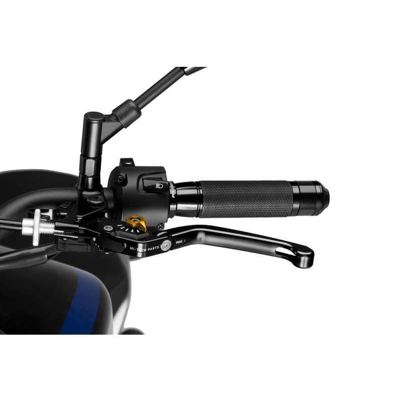 Clutch lever without adapter PUIG 3.0 foldable black/gold