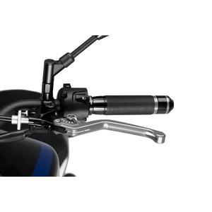 Clutch lever without adapter PUIG 3.0 220PP long silver/silver