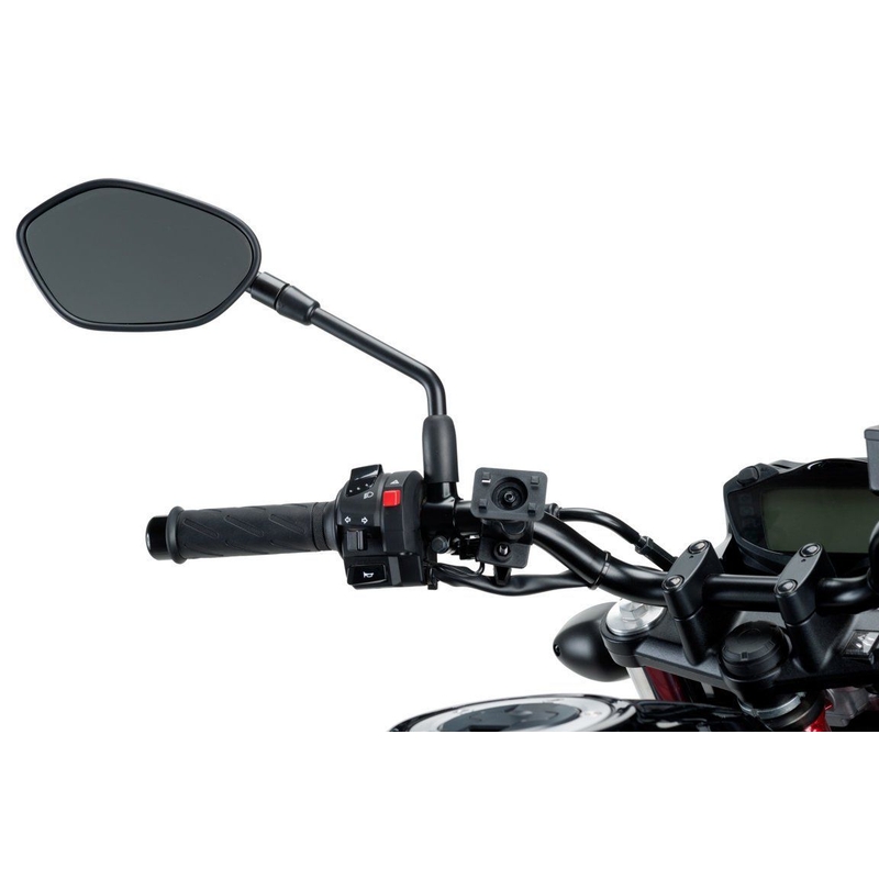 Backmirror handlebar support PUIG black wyprzedaż