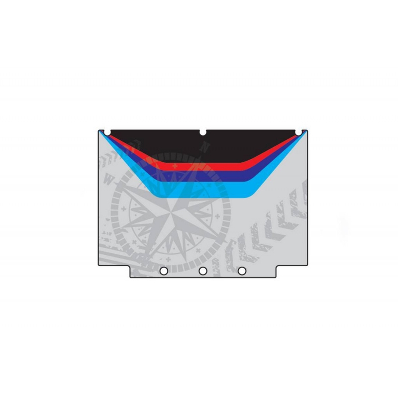 Adhesives Kit PUIG Black for BMW cases