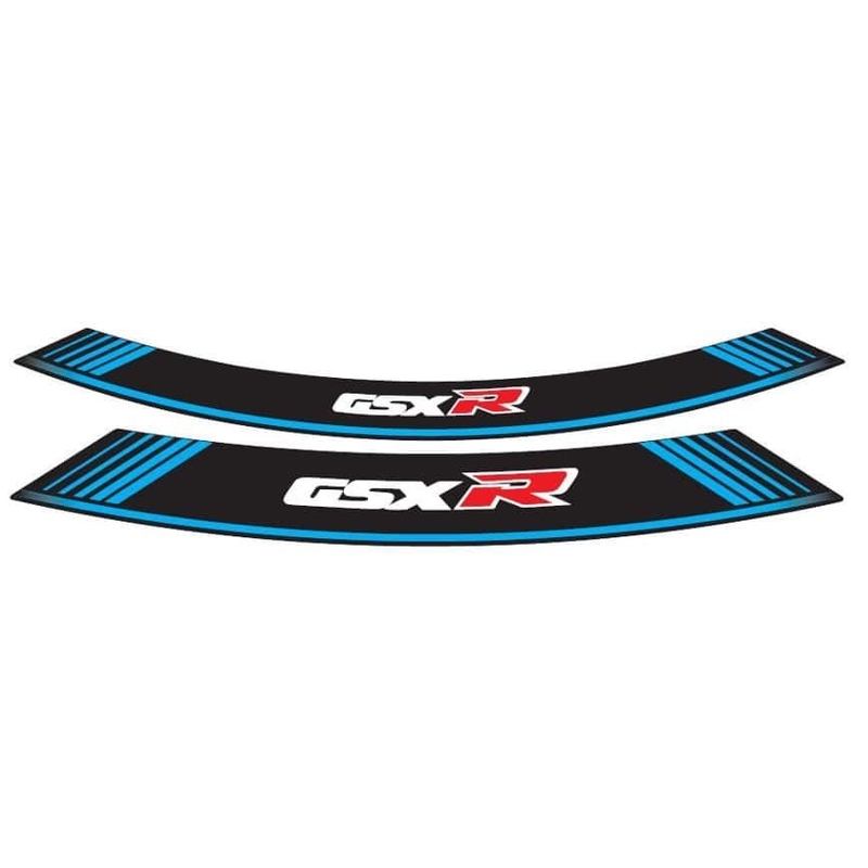 Rim strip PUIG GSXR blue set of 8 rim strips wyprzedaż