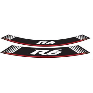 Rim strip PUIG R6 5530P silver set of 8 rim strips