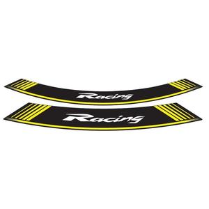 Rim strip PUIG RACING 5531G yellow set of 8 rim strips