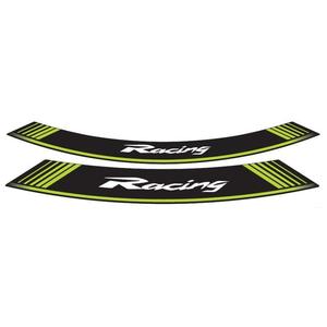 Rim strip PUIG RACING 5531V green set of 8 rim strips