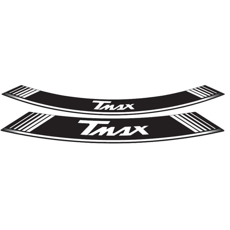 Rim strip PUIG T-MAX white set of 8 rim strips