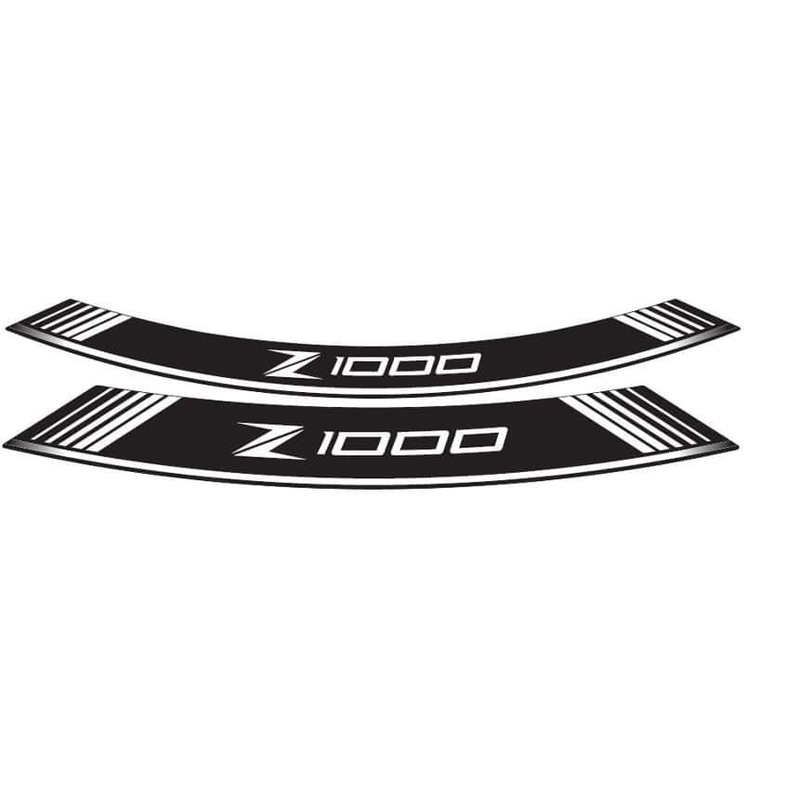 Rim strip PUIG Z1000 white set of 8 rim strips