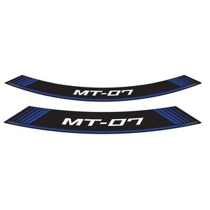 Rim strip PUIG MT-07 9136A blue set of 8 rim strips
