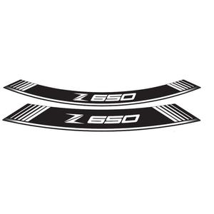 Rim strip PUIG Z650 9290B white set of 8 rim strips