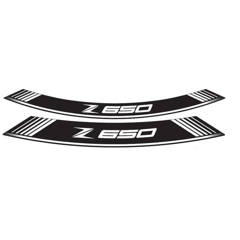 Rim strip PUIG Z650 white set of 8 rim strips