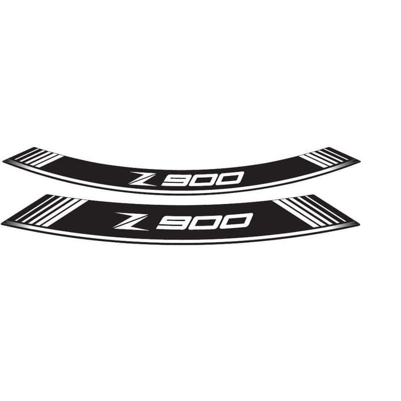 Rim strip PUIG Z900 white set of 8 rim strips