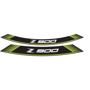 Rim strip PUIG Z900 9291V green set of 8 rim strips