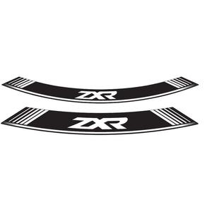 Rim strip PUIG ZXR 9292B white set of 8 rim strips